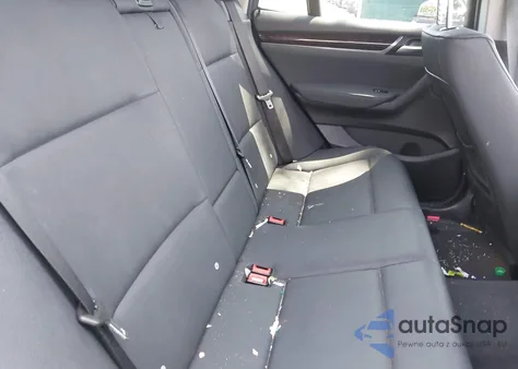 2017 BMW X3 Sdrive28I из США, поврежденный, VIN 5UXWZ7C30H0X43069